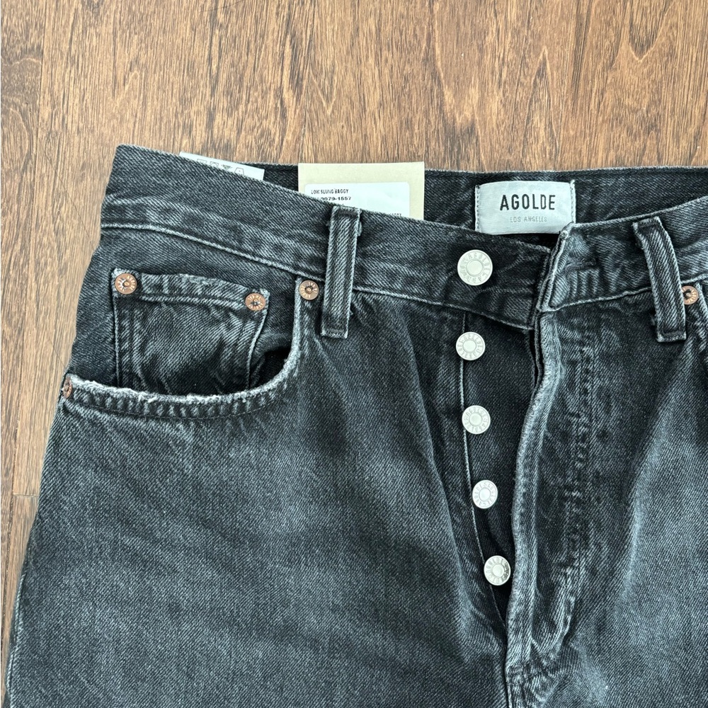 Agolde Low-Slung Baggy Jeans in Sz 25
